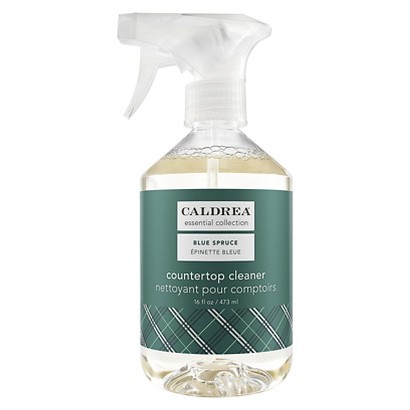 Product Review Caldrea Countertop Cleaner Blue Spruce Green Sexy